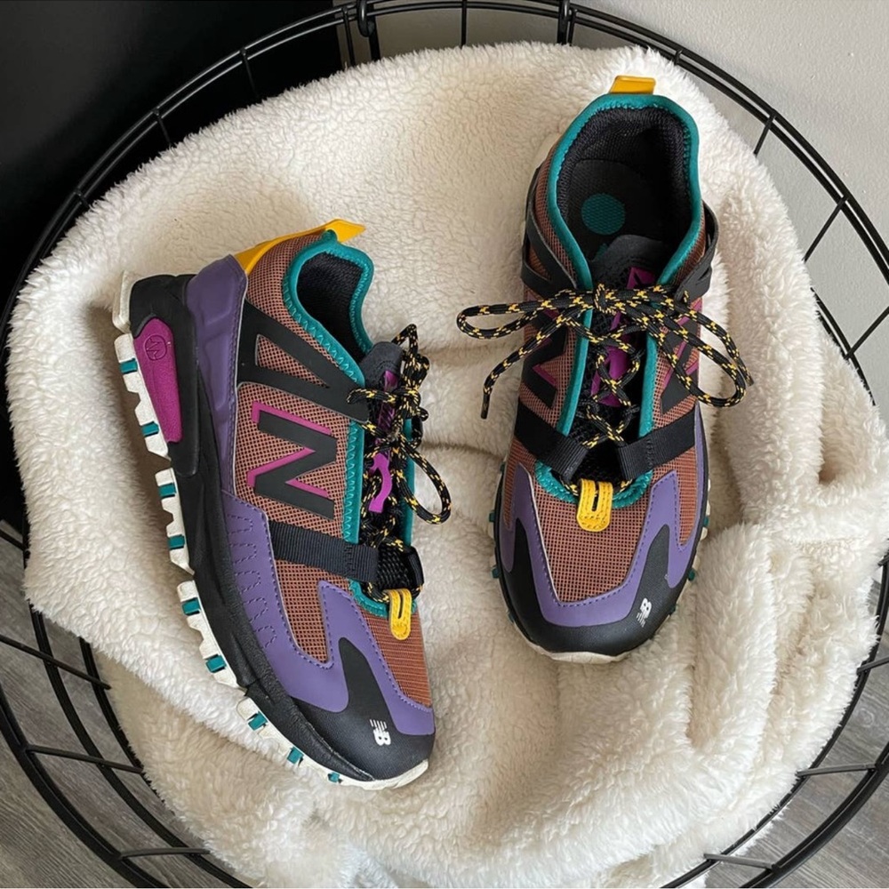 New Balance Purple XRCT sneakers